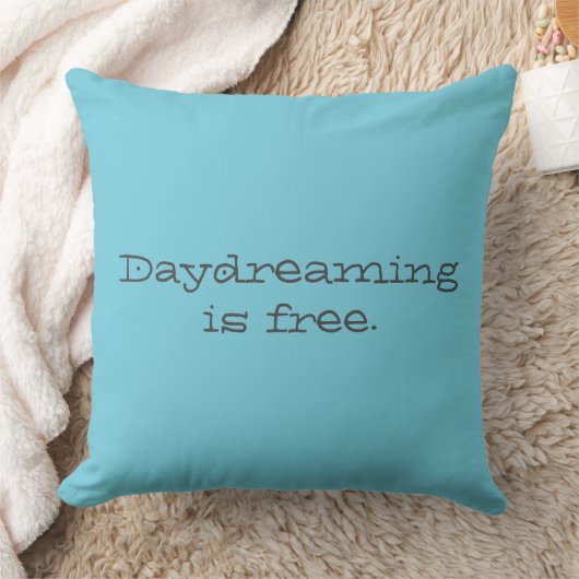 空想は無料 クッション (ブランケット)