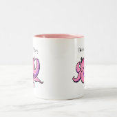 空想を感じること ツートーンマグカップ (中央)