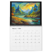 空想的な地平線 カレンダー (2月 2026)