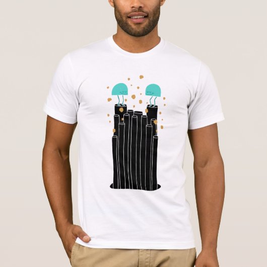 空想的な考え Tシャツ (正面)