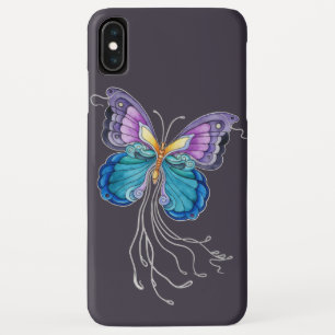 空想的な蝶 iPhone XS MAXケース