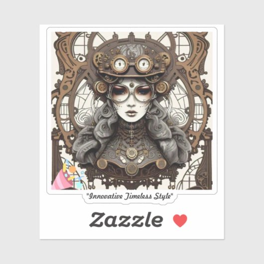 「空想的な融合」 シール (シート)