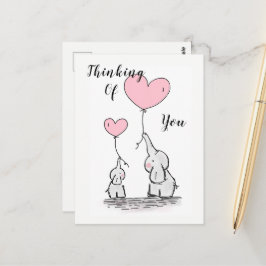 空想的な象考えが「あなたのもの」 ポストカード