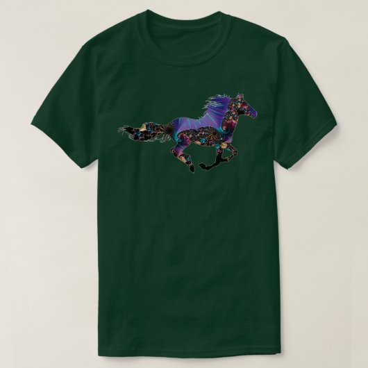 空想的な馬 Tシャツ (デザイン正面)