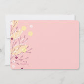 空想的フローラ宗教招待状 招待状 (裏面)