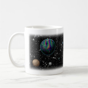 空想科学小説の惑星のマグ コーヒーマグカップ