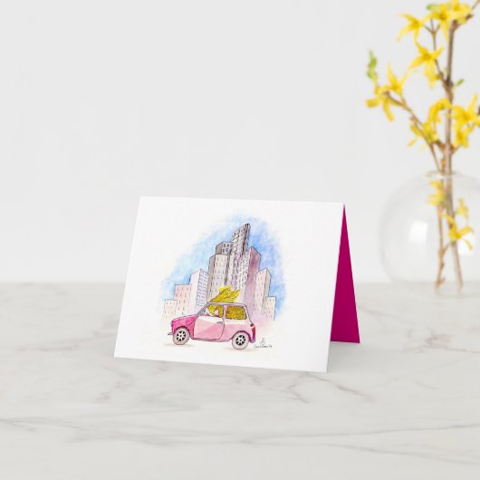 空想 カード (黄色い花)