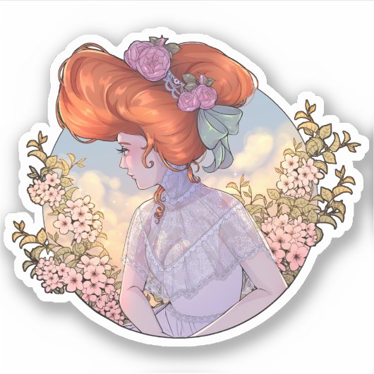 空想 シール (正面)