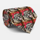 空想-ノルウェーのエルクハウンド- Salsman ネクタイ (ロール)