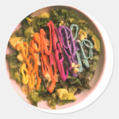 「空想」 ラウンドシール (正面)