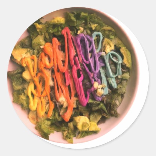 「空想」 ラウンドシール (正面)