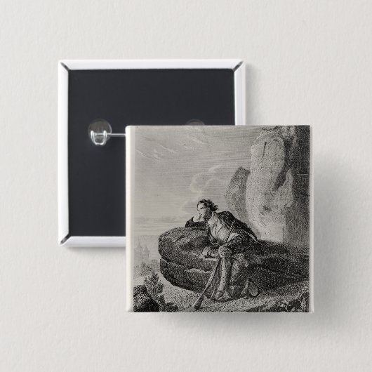 空想 缶バッジ (正面&裏面)