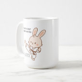 空手うさぎ コーヒーマグ コーヒーマグカップ (正面左)