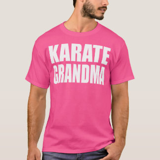 空手おばあちゃんシャツ Tシャツ
