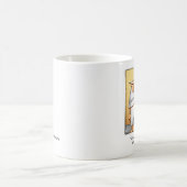 空手おもしろいユーモアのマグギフト コーヒーマグカップ (中央)