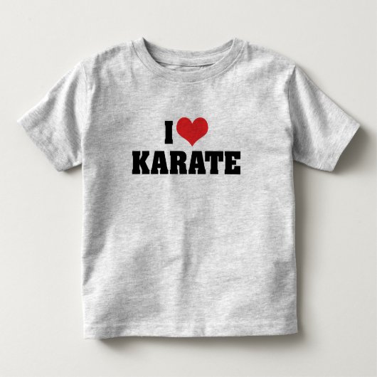 空手が好きな人へ 空手 Tシャツ (正面)