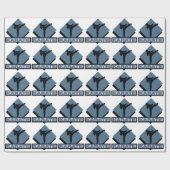 空手のギフト用包装紙のペーパー武道のギフト用包装紙 ラッピングペーパー (フラット)