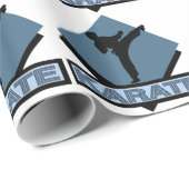 空手のギフト用包装紙のペーパー武道のギフト用包装紙 ラッピングペーパー (ロールコーナー)