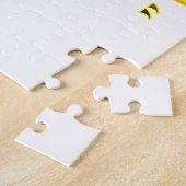 空手のパズル(2)のサイズ ジグソーパズル (側面)