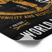 空手のポスター – ピント時間 ポスター (角)