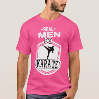 空手のユニッ実在ク- Men Do Karate - Karate Schooo Tシャツ