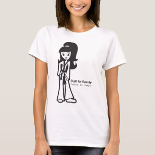 空手の可愛い人 Tシャツ