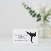 空手の名刺 名刺 (スタンド正面)
