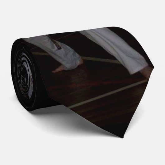 空手の子供のタイ ネクタイ (ロール)