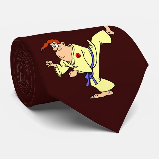 空手の専門家 ネクタイ (ロール)