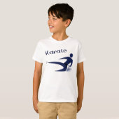 空手の少年Tシャツ Tシャツ (正面フル)