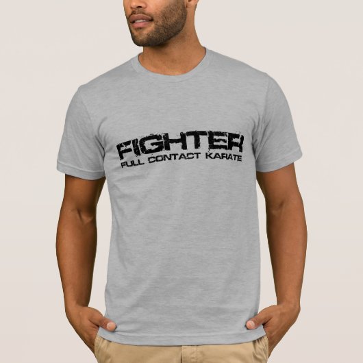 空手の戦闘機のTシャツ Tシャツ (正面)