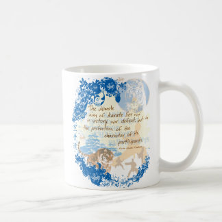 空手の目標 コーヒーマグカップ