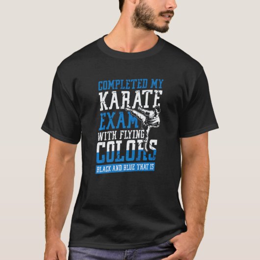 空手の試験に合格 MMA Tシャツ (正面)