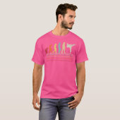 空手の進化 Tシャツ (正面フル)