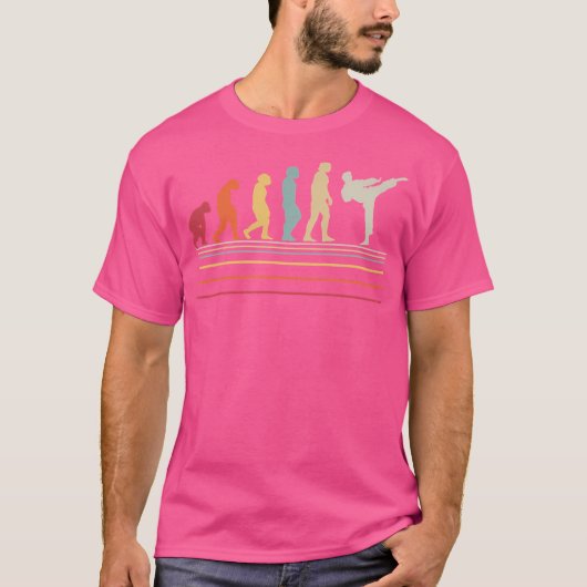 空手の進化 Tシャツ (正面)