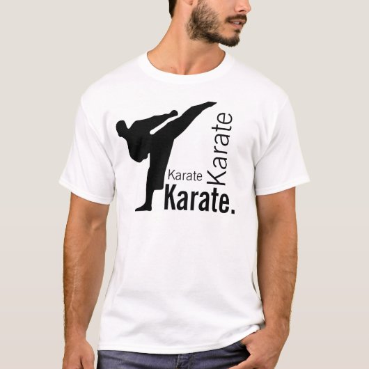 空手のTシャツ Tシャツ (正面)