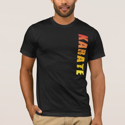 空手のTシャツ Tシャツ (正面)