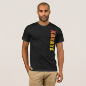 空手のTシャツ Tシャツ (正面フル)