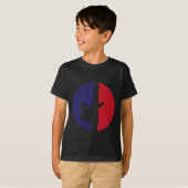 空手アイコン Tシャツ (正面フル)