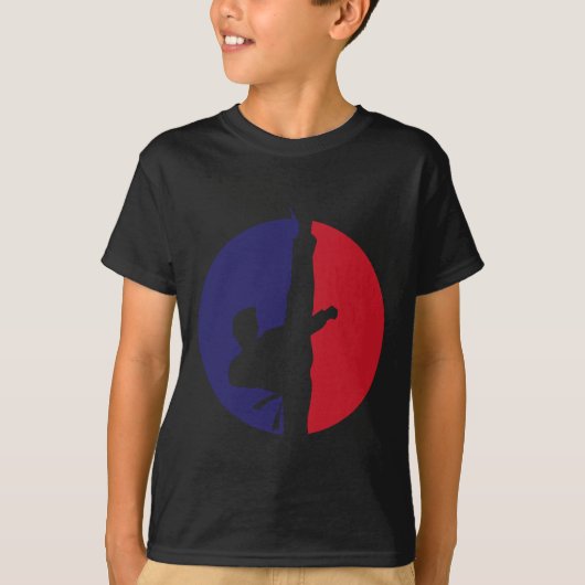 空手アイコン Tシャツ (正面)