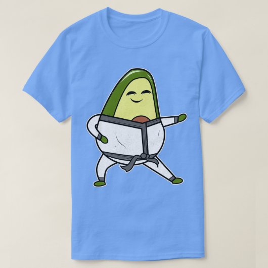 空手アボカド愛好家 Tシャツ (デザイン正面)