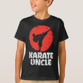 空手アンクルファイター日本の武術アーツメンベイ Tシャツ (正面)