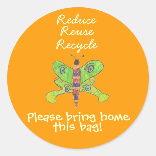 空手カートリサイクルシール ラウンドシール (正面)