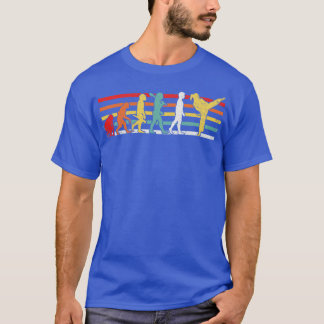 空手ガール武術アーティストカラテカ Tシャツ