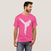 空手ガール Tシャツ (正面フル)