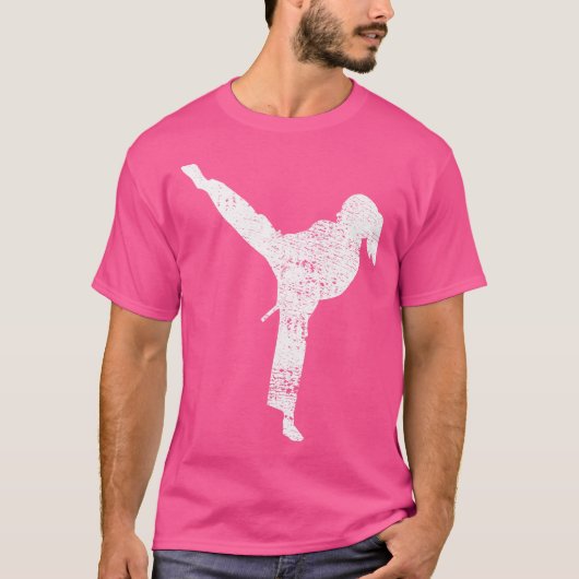 空手ガール Tシャツ (正面)