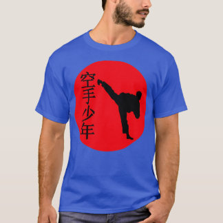 空手キック武術アーツ日本の Tシャツ