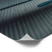 空手キック:フォール戦闘機 ポスター (角)