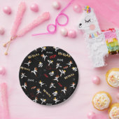 空手キッズテコンドー子供の誕生日パーティギフト ペーパープレート (パーティー)