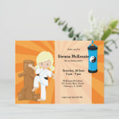 空手キッズ 招待状 (スタンド正面)